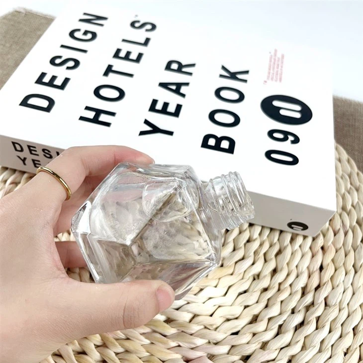 Creative Luxury Empty Mini Glass Bottle